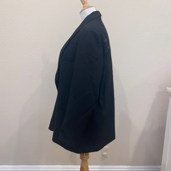 SPIRIT JERSEY Blasé Black Blazer Neo Yellow Lining size S/M - Picture 3 of 6